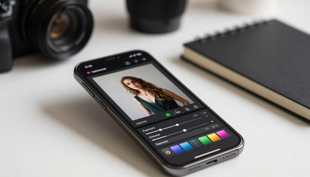 Adobe Lightroom Mobile interface