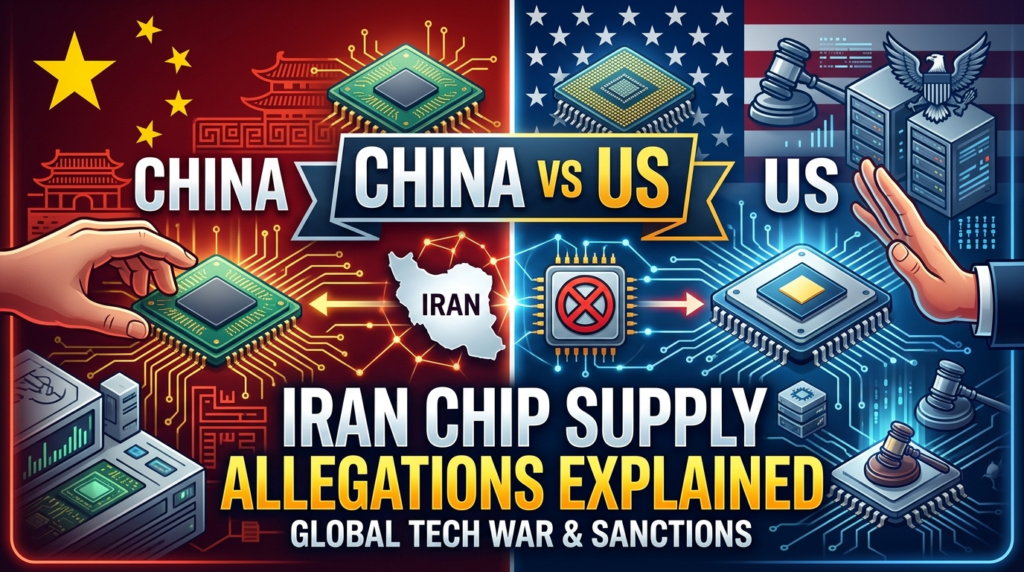China Iran chip supply news 2026