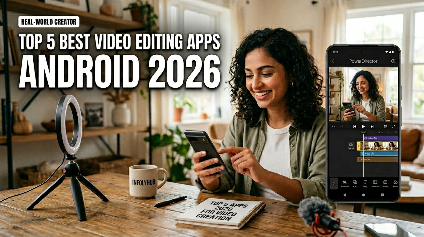 Top 5 Best Video Editing Apps for Android in 2026