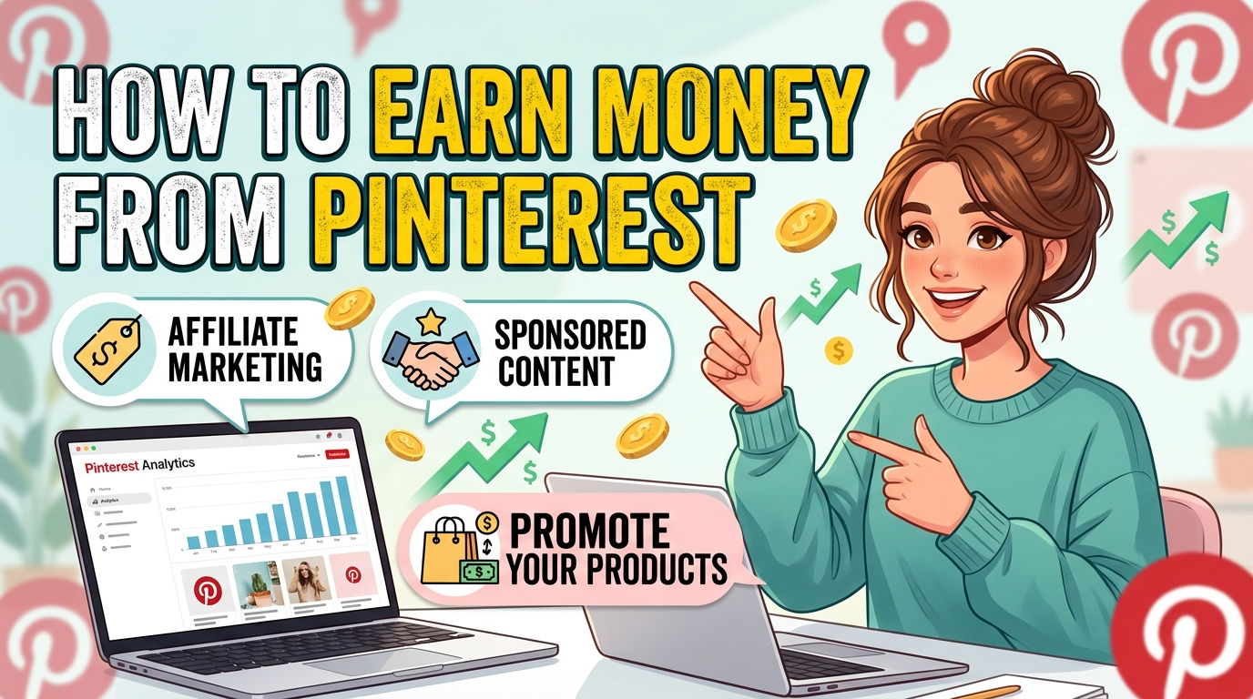 how to earn money from pinterest